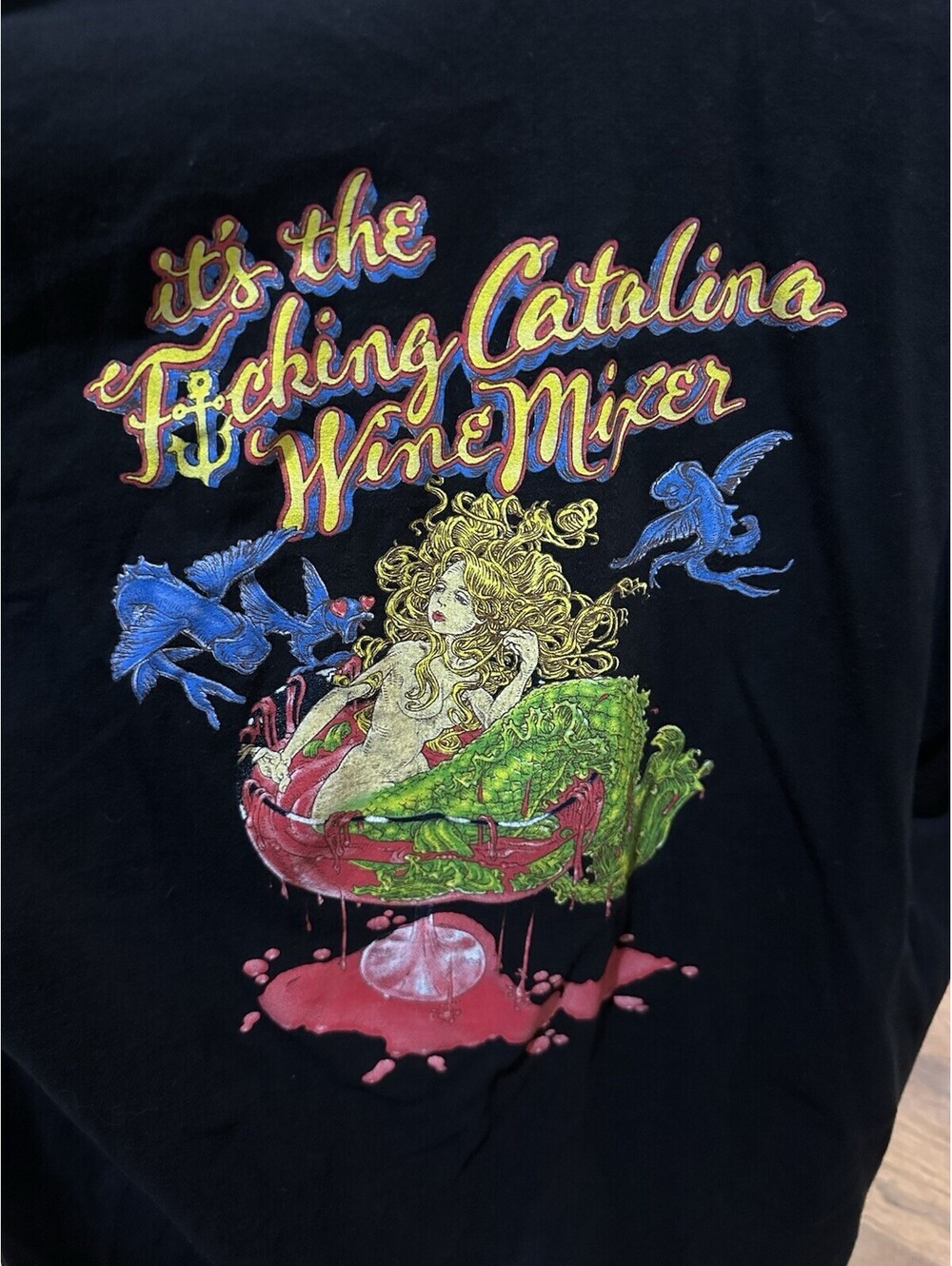 CSC Boardshop Catalina Wine Mixer T Shirt XL Surf Skate Step Brothers Graphic T